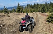 Motoros hószán fotók