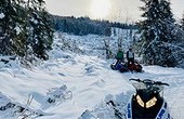 Motoros hószán fotók
