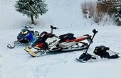 Motoros hószán fotók