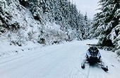 Motoros hószán fotók